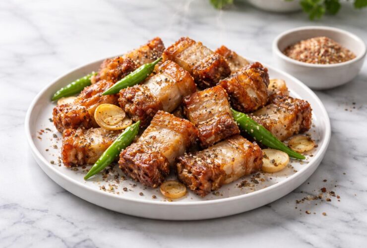Salt and Pepper Pork Belly Recipe