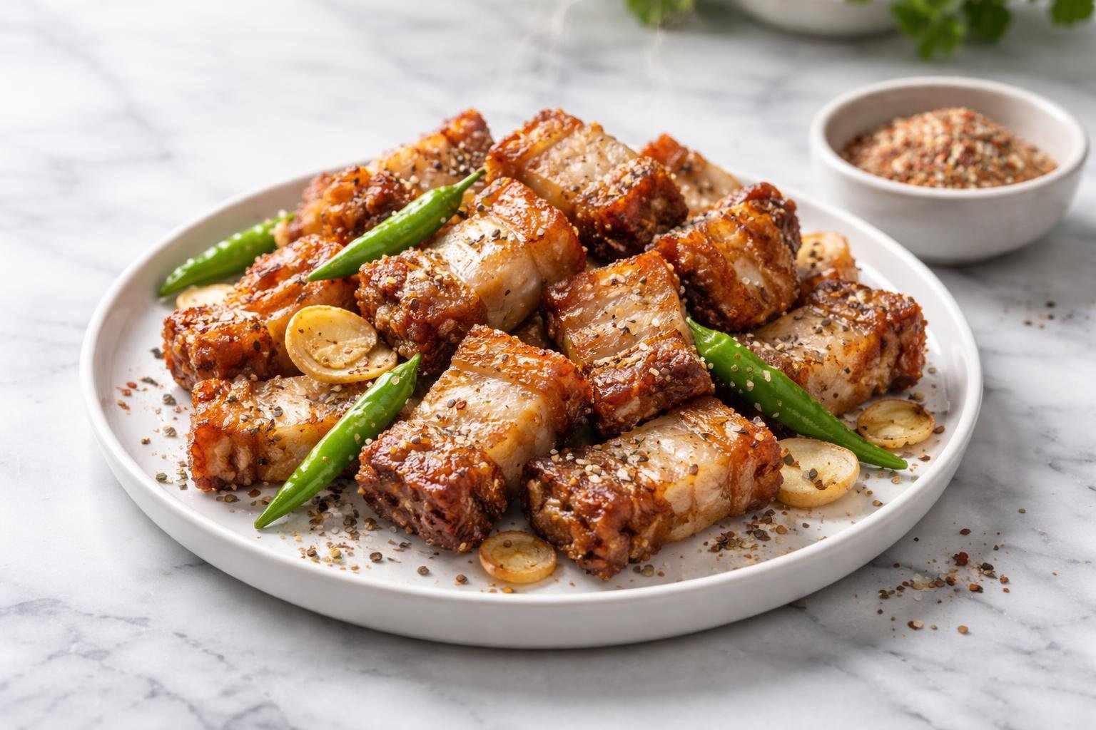 Salt and Pepper Pork Belly Recipe