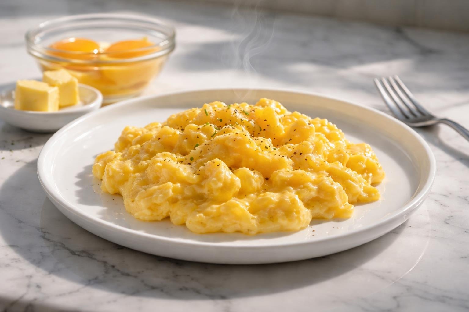 Denny's Scrambled Eggs Recipe